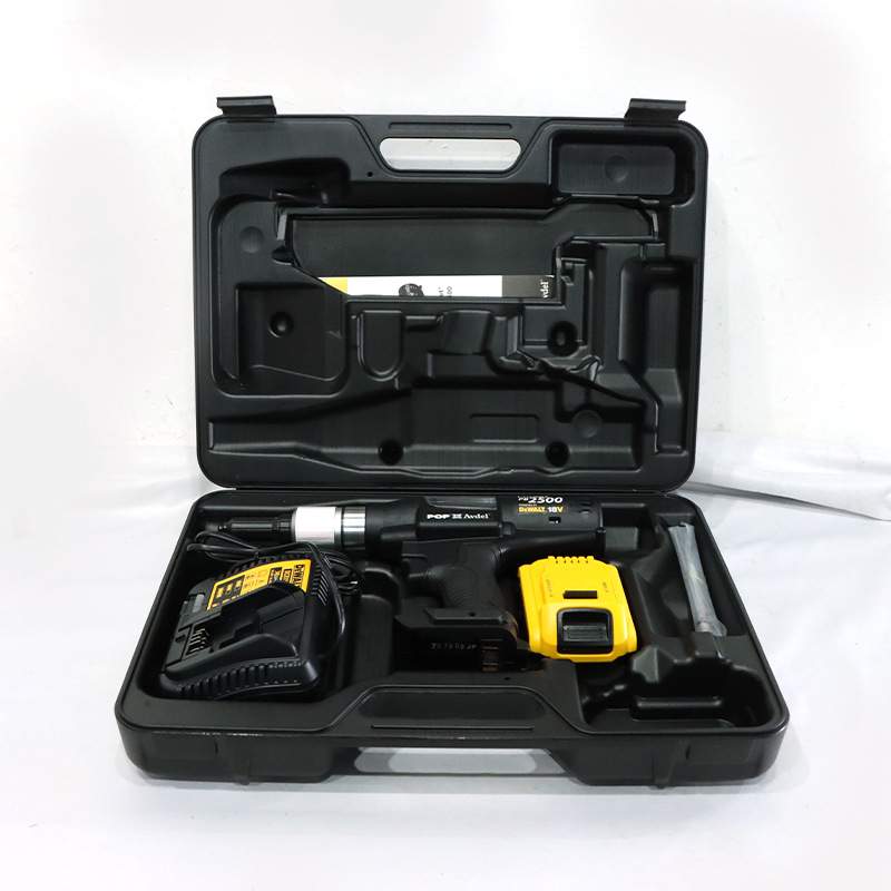 新品  现货PB2500MCS工业家用自动退钉可调速拉钉枪18V电动铆钉枪