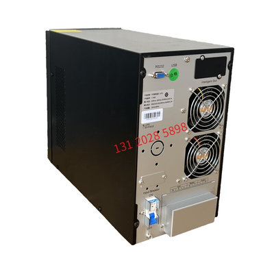 UPS不间断电源在线式3KVA/2400w电脑办公备用稳压停电智能C3K电源