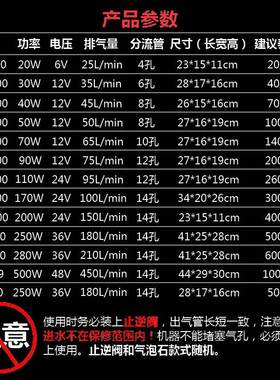 供养机增养器痒气头曾氧器增氧泵鱼池鱼缸充电氧气泵野钓养鱼户外