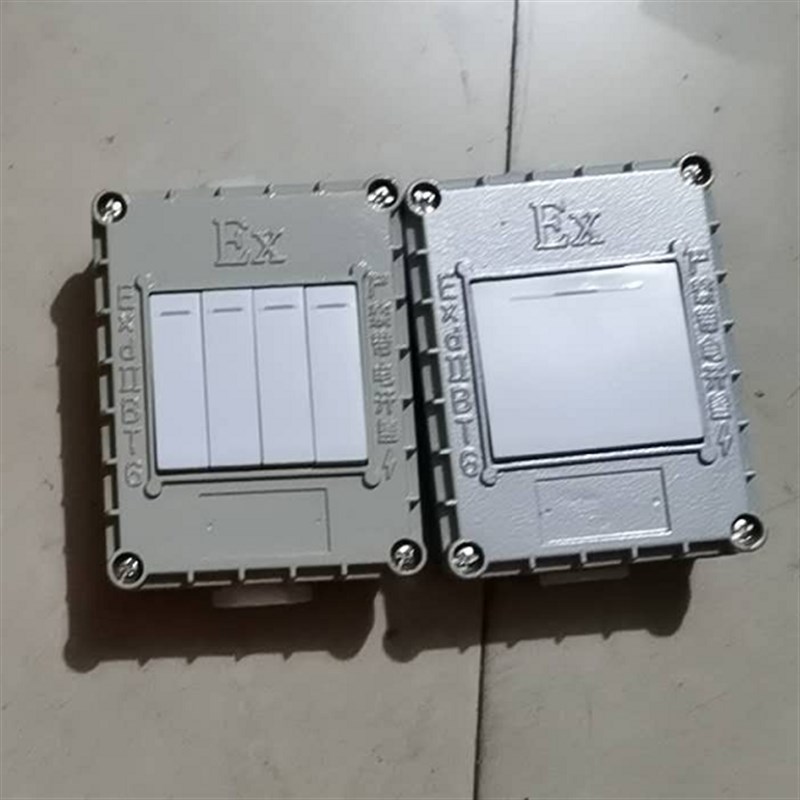 工厂供应SW-10A防爆照明开关20A墙壁开关防腐16A铝合金单开双控