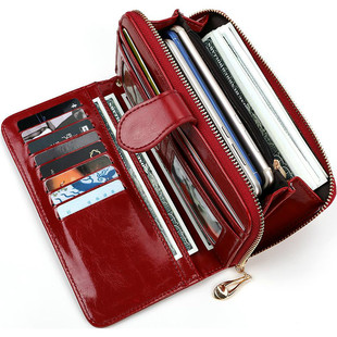 Fashion Wallets Purses Zippe Long Leather 极速Pu Women