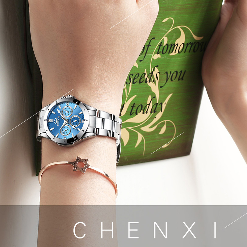2021 New CHENXI Couple Watches Pair Men And Women Gift Lover