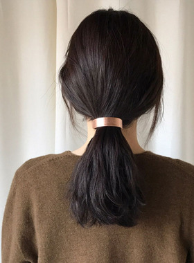 极速Korean Simple Metal Hair Clips For Women Hairpin Headwea