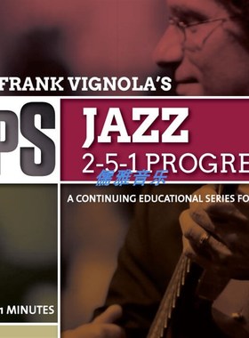 TrueFire Next Steps Jazz 251 Progressions Frank Vignola 爵士