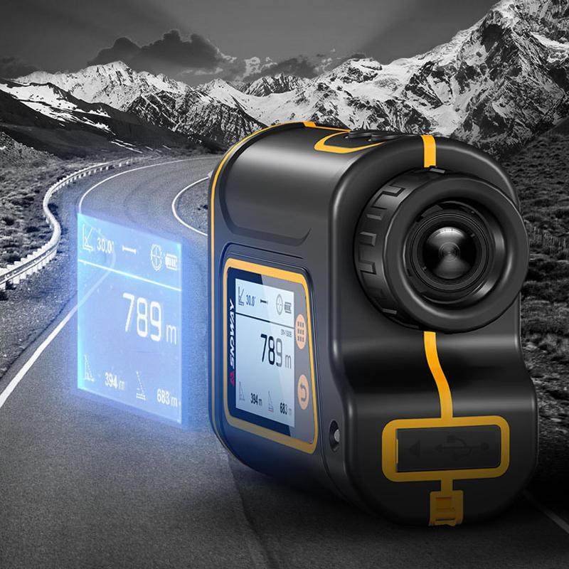 600m户外测距望远镜手持红外线测距仪1000米室外可测测量仪