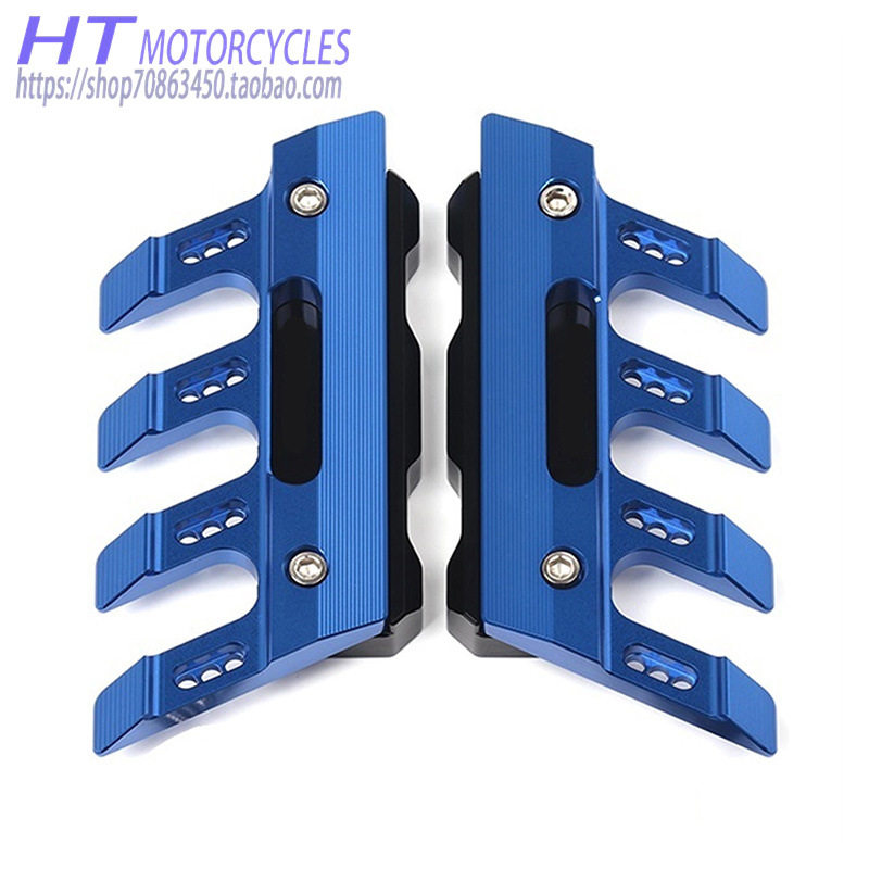 适用铃木天浪650AN650AN250400通用改装挡泥板保护减震防摔