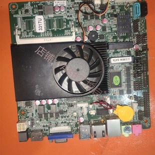 研盛i5 3317u工控主板itx主板双千兆网口