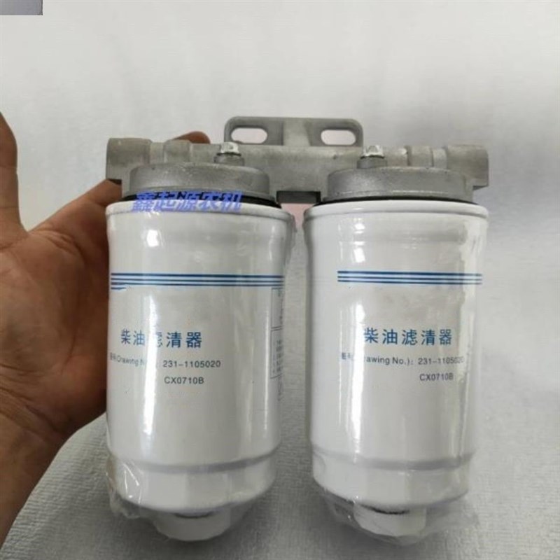 CX0710柴油滤芯CX0710B柴油带放水油水分离器柴油滤清器加装柴滤