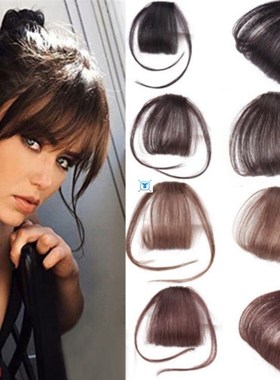 1pcs High Quality Hair Clips Fringe Hair Pieces False Synthe