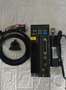 议价拆机B2台达100瓦伺服驱动电机套装带煞车 大量有货  欢迎咨询