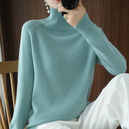 Turtleneck Pullover Sweater 2021 Autumn And Winter Cashmere