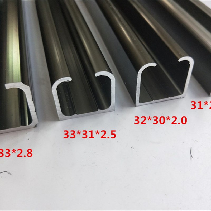 。阳台实木玻璃门折叠推拉门滑轨滑吊轨吊轮导轨移门轨道导轨滑轮