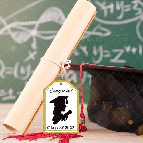 Graduation Season Gift Decoration Card Tag Graduation Party