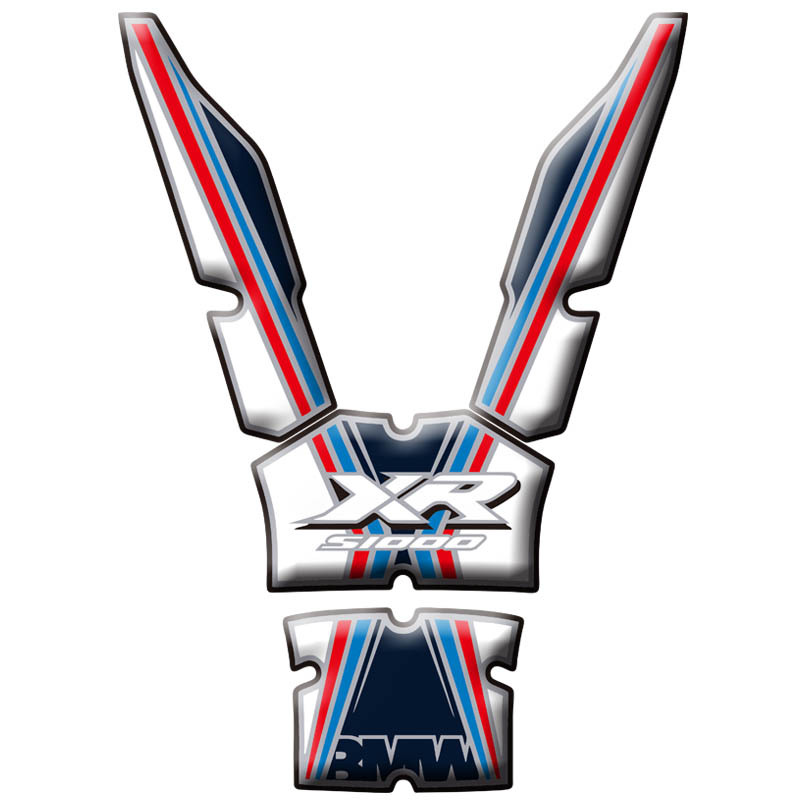适用摩托车贴纸油箱鱼骨保护3D装饰贴纸贴花宝马S1000XR