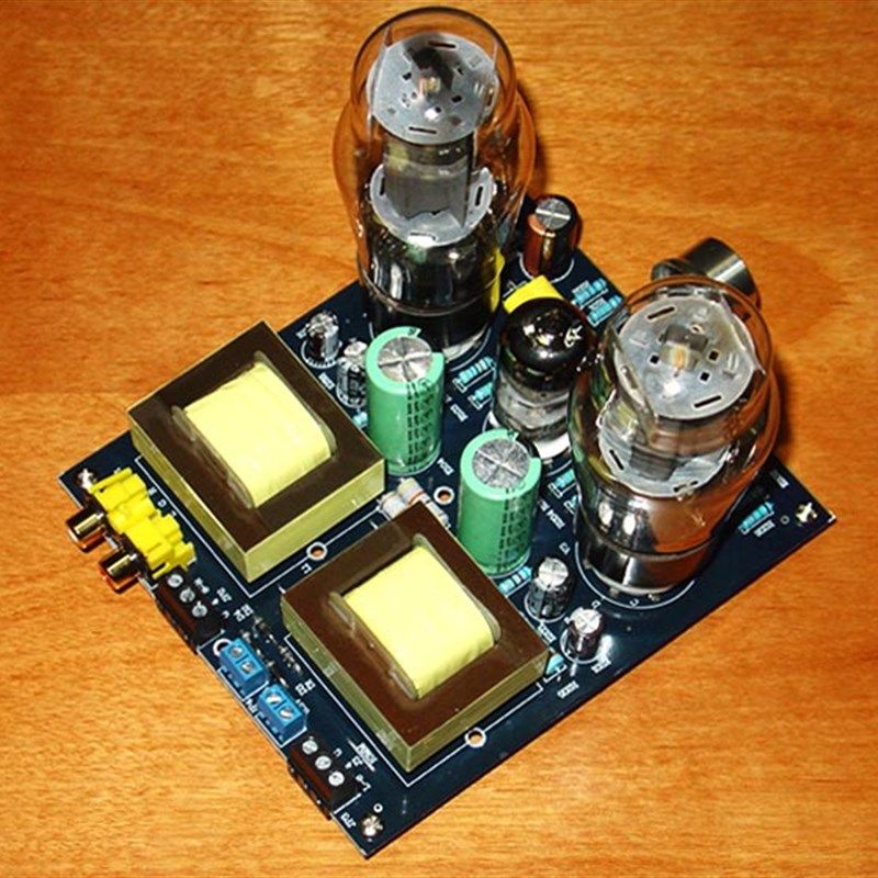 6N1或6N2推6P3P电子管单端甲类胆机板 发烧级胆机功放板