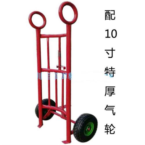 厂销厂促手拉油桶车简易圆桶车铁桶堆高机手动油桶搬运车油桶手推