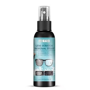 镜片划痕修复液近视眼镜磨损树脂玻璃发黄刮花强力清洁液抛光专用