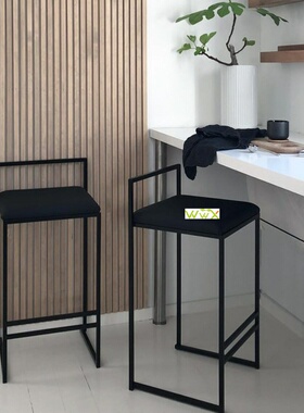 .Nordic Bar Chair Simple Bar Chair Front Desk Chair Househol