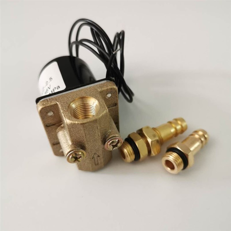 氩弧焊气动电磁阀SVZ-2.5二位二通焊机配件DF2-3 AC220V AC24气阀