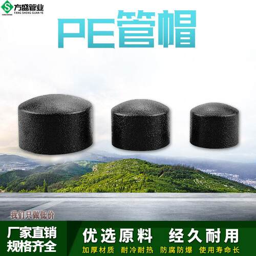 PE阻流塞管帽管堵闷头自