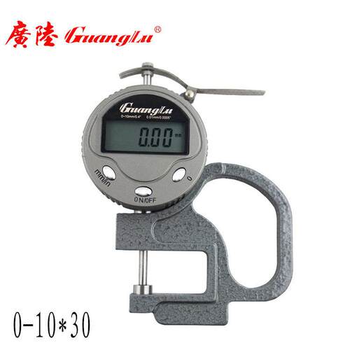 桂林广陆数显百分测厚规0