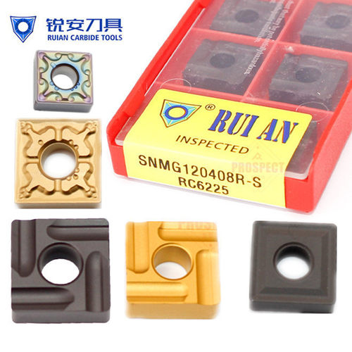 锐安瑞安数控车刀片 SNMG120408 120404-TM四方倒角 不锈钢专用刀
