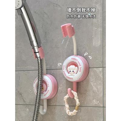 免打孔花洒支架浴室卫生间可调节淋浴喷头固定器挂座底座通用儿童