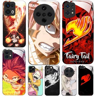 玻璃手机壳适用OPPO FINDX8 PRO X7X6X5X3RENO13RPO12 11K12K11K10 妖精的尾巴