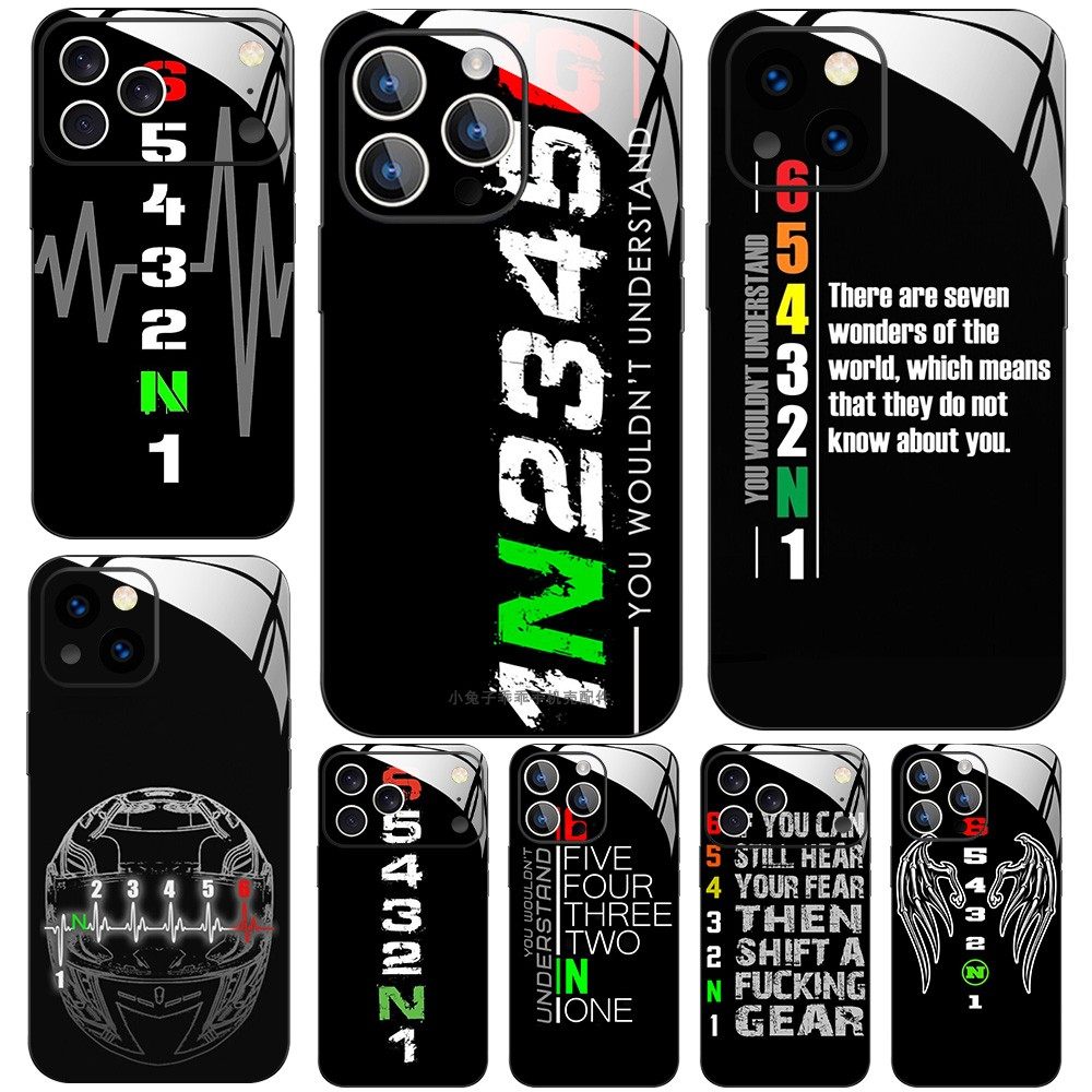 高清钢化玻璃壳适用苹果个性潮流