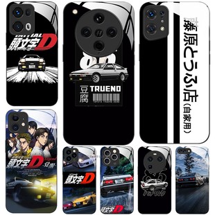 FINDX8 Initial PRO 11K12K11K10 D头文字AE86 X7X6X5X3RENO13RPO12 玻璃手机壳适用OPPO