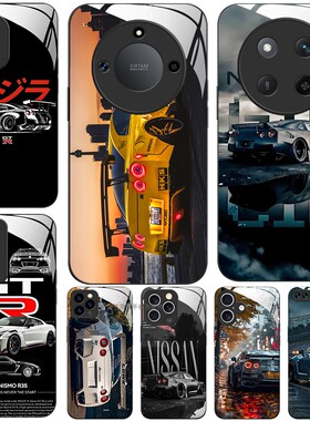 玻璃手机壳适用荣耀300PRO200 100 50 60 70 90GT80X60 X50 X40 X10 X20 X30 GTR 东洋神赛跑车