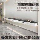 理发店专用镜台大理石台面实木台面带抽屉染烫区一体柜子壁挂台面