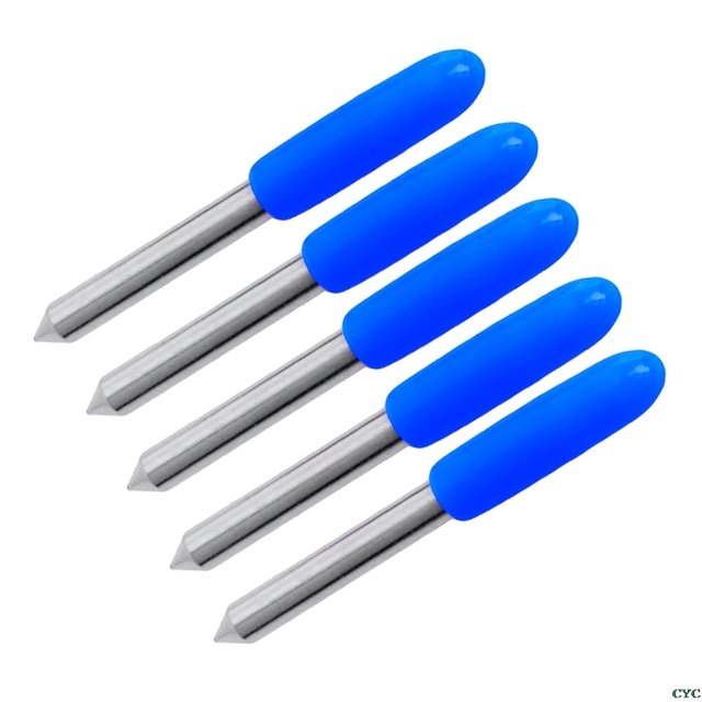 现货5Pcs 0 45 60 Degree Blades Cuttig Pler For Rad Viyl