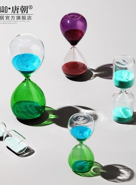 创意个性时间沙漏计时器摆件5分钟15分钟30分钟儿童 家居软装饰品