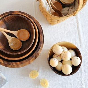 Natural Coconut Bowl Wooden Bowl Coconut Wood Tableware