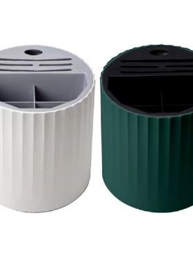 Simple Plastic Knife Stand Multi-Functional Rotatable Rack T