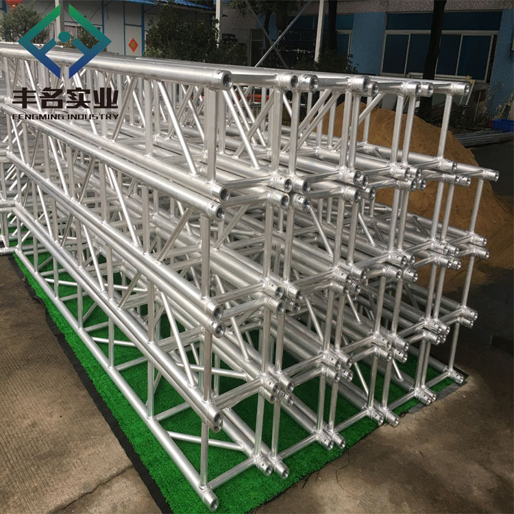 工厂出口铝合金灯光桁架 展览展示truss架 演出太空架
