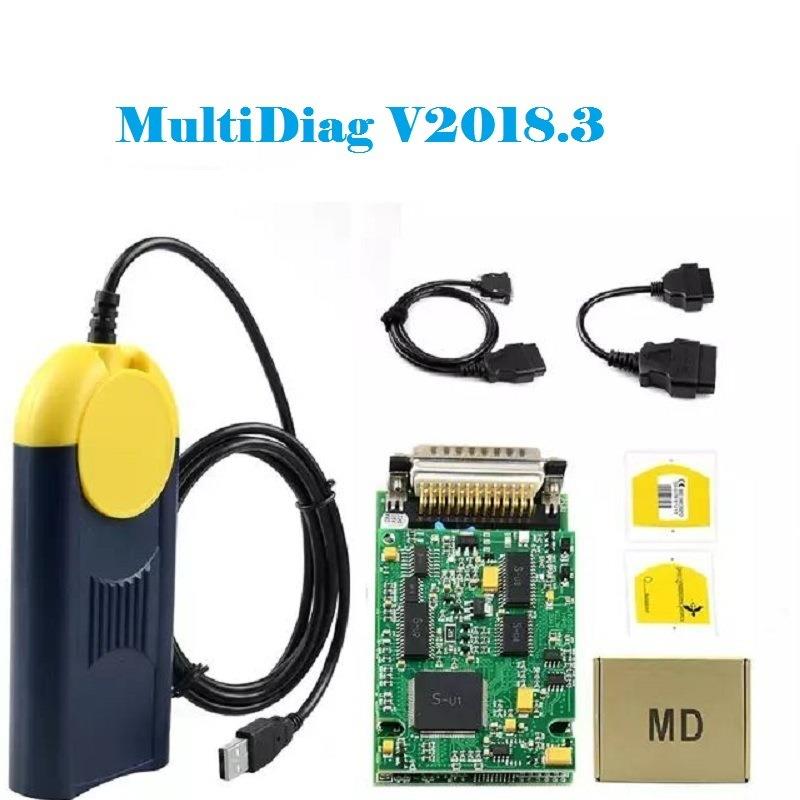 2018.03MultidiagJ2534汽车诊断仪Multi-diag