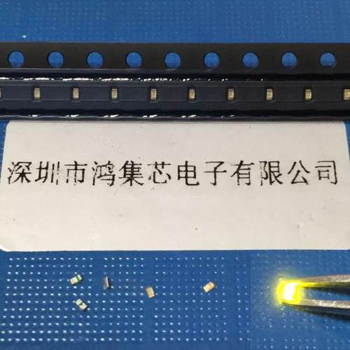 0402普绿色高亮SMD1005微形小方片黄绿贴片指示LED灯珠发光二极管