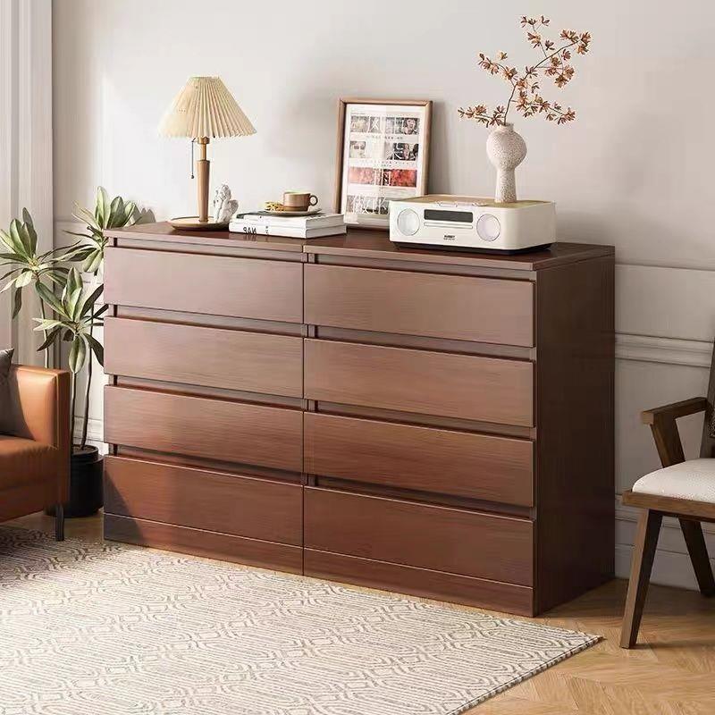 斗柜卧室靠墙储物柜简约公寓五斗柜家用客厅复古组合抽屉式收纳柜