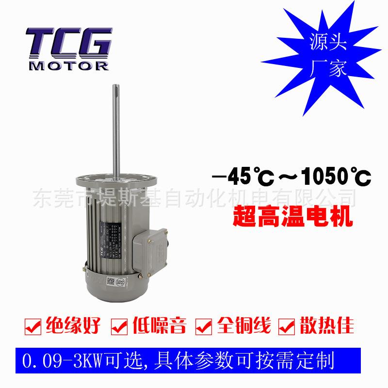 TCG隧道炉耐高温电机台创加长轴耐高温电动机使用简便维护方便