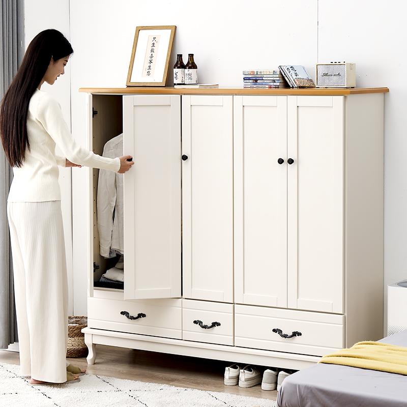 cs0J五斗柜实木收纳柜抽屉式储物柜卧室斗柜儿童五斗橱挂衣柜房间