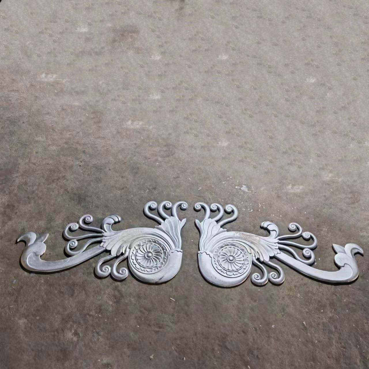 砂铸铝八爪门头花门头花大门焊接美观实用易安装简单