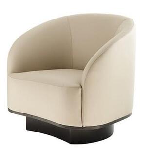 意大利轻奢单人沙发椅售楼处样板间客厅家用小户型卧室懒人休闲椅