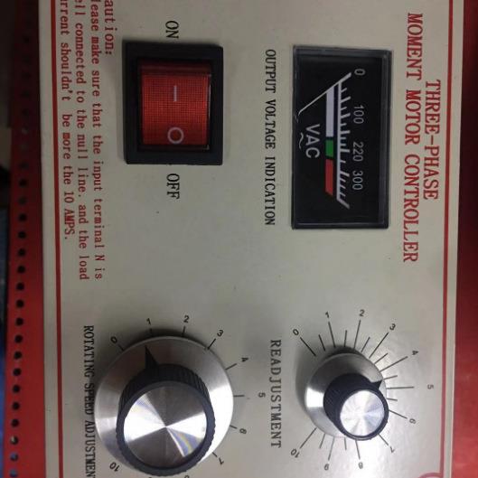 高端型力矩控制器380V10A15A20A25A双电位器可调及带表开关