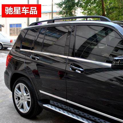 适用于13-15款奔驰GLK车窗亮条GLK200260300车窗饰条改装配件