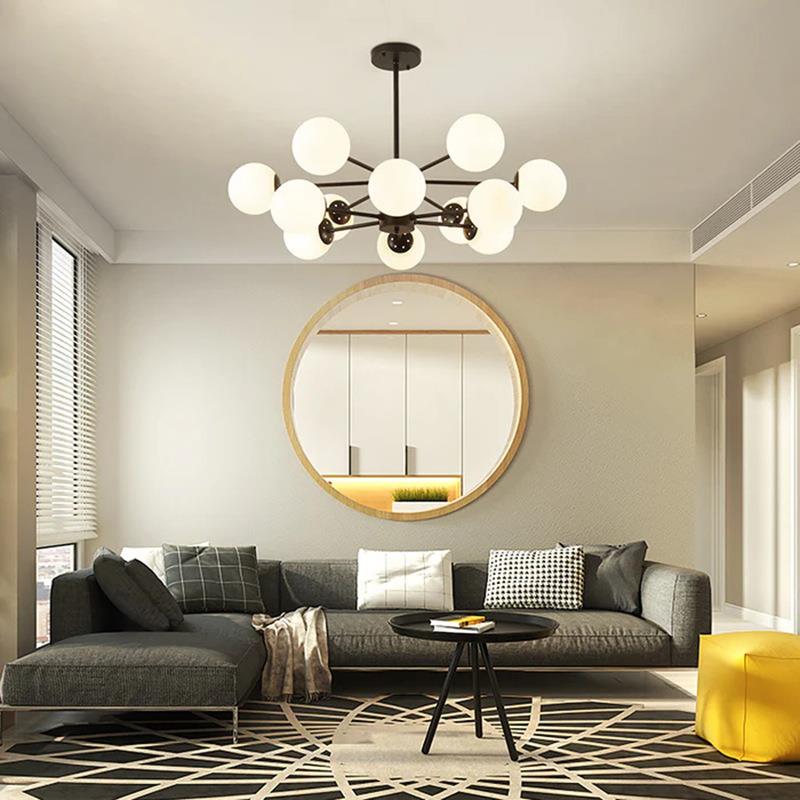 魔豆吊灯北欧客厅主灯现代简约中国风2024年新款餐厅卧室中山灯具