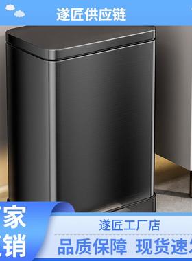 优勤厨房垃圾桶家用带盖大号大容量卫生间客厅厕所脚踩脚踏式