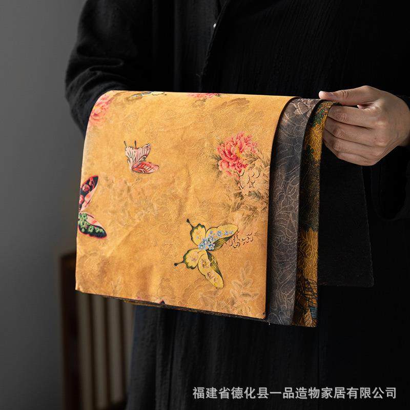 一品造物香云纱老料茶席手工桌旗中式双面茶垫品质高端茶布干泡垫,基础建材,脚轮/万向轮,淘宝优惠券,粉丝福利购,淘宝优惠卷