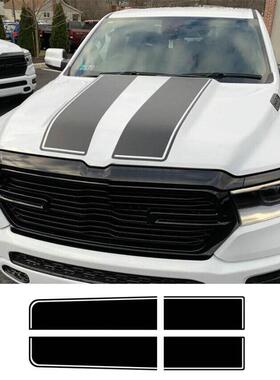 适用于道奇DodgeRam15002500尾箱车贴车头车身贴纸A1743